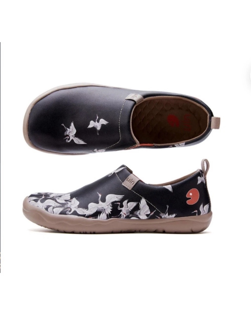 UIN Toledo I Crane In The Dark US 7.5 EU 38.5 Women’s Slip-On Shoes Sneaker $145